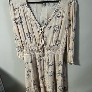 Boho Cream Dress